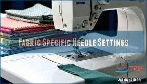 fabric specific needle settings