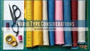 fabric type considerations