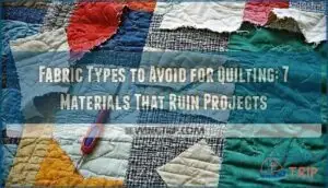 fabric types to avoid for quilting