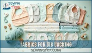 fabrics for bib backing