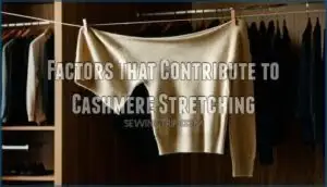 factors that contribute to cashmere stretching