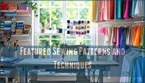 featured sewing patterns and techniques