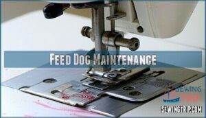 feed dog maintenance