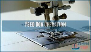 feed dog operation