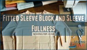 fitted sleeve block and sleeve fullness