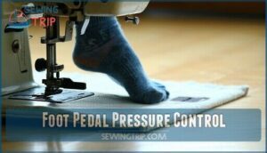 foot pedal pressure control