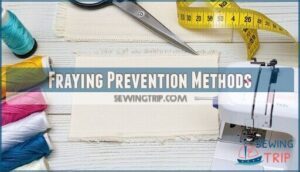 fraying prevention methods