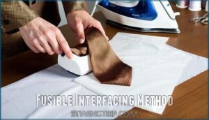 fusible interfacing method