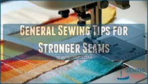general sewing tips for stronger seams