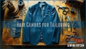 hair canvas for tailoring