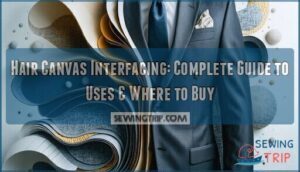 hair cloth interfacing canvas