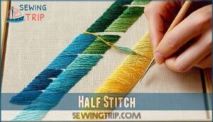 half stitch