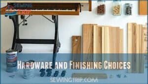 hardware and finishing choices
