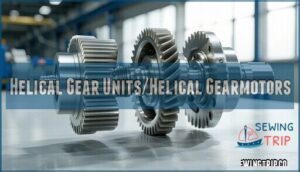 helical gear units/helical gearmotors