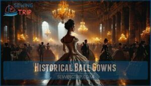 historical ball gowns