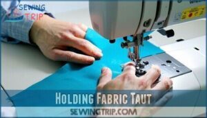 holding fabric taut