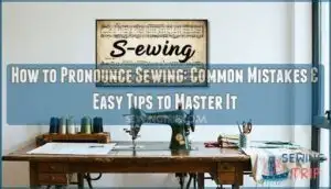 how do we pronounce sewing