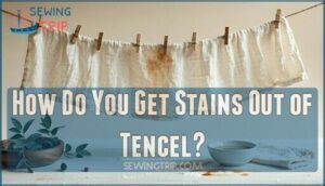 how do you get stains out of tencel