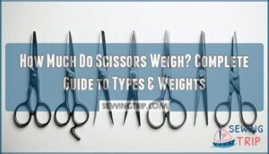 how much do scissors weigh
