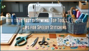 how to be fast in sewing