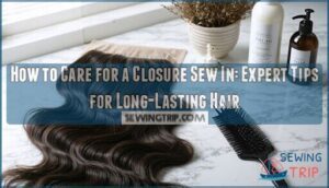 how to care for a closure sew in