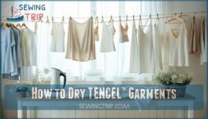 how to dry tencel™ garments