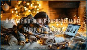 how to find double-napped flannel fabric by the yard