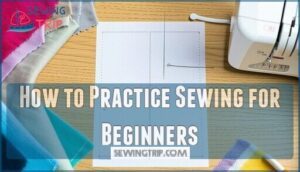 how to practice sewing for beginners
