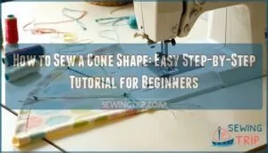 how to sew a cone shape