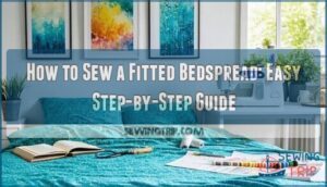 how to sew a fitted bedspread
