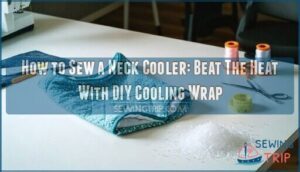 how to sew a neck cooler