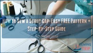 how to sew a scrub cap