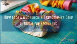 how to sew a scrunchie
