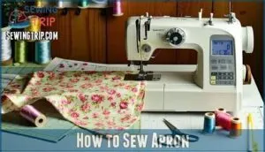 how to sew apron