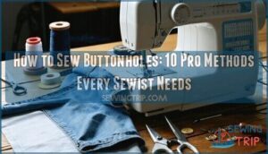 how to sew buttonholes