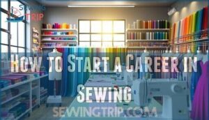 how to start a career in sewing