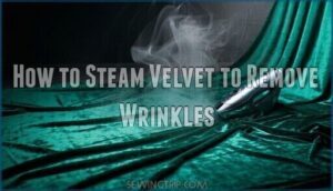 how to steam velvet to remove wrinkles