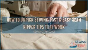 how to unpick sewing
