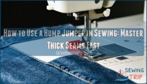 how to use a hump jumper in sewing