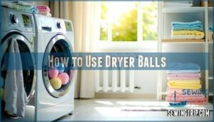how to use dryer balls