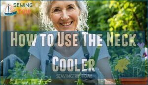 how to use the neck cooler