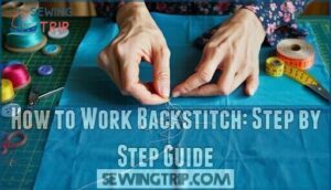 how to work backstitch: step by step guide
