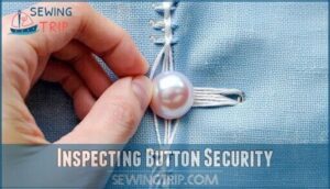 inspecting button security