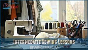intermediate sewing lessons