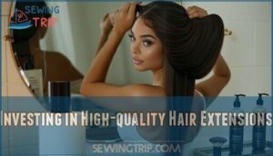 investing in high-quality hair extensions