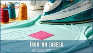 iron-on labels