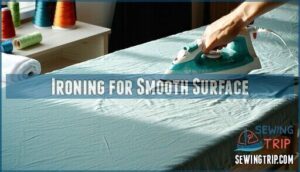 ironing for smooth surface