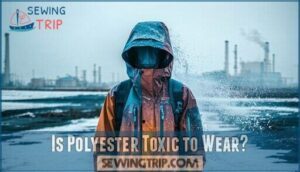 is polyester toxic to wear