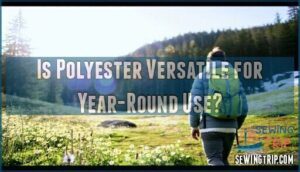 is polyester versatile for year-round use