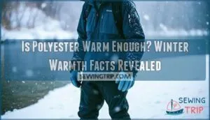 is polyester warm enough